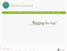 Tablet Screenshot of globalschooloflearning.org